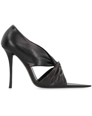Saint Laurent Giannutri Lather Pumps - Black