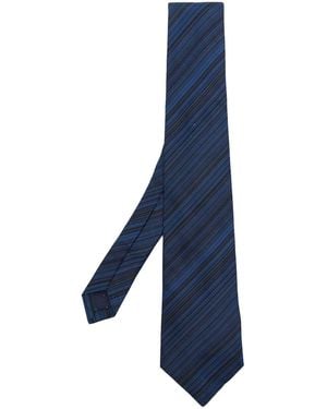 Paul Smith Tie 8Cm Multi Stripes Accessories - Blue