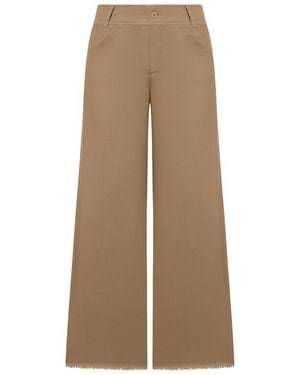 Transit Wide Leg Trousers - Natural