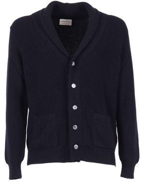 Sette Fili Cashmere Cardigan - Blue