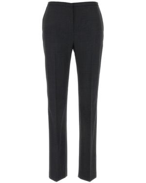 Philosophy Di Lorenzo Serafini Pressed Crease Tailored Pants - Black