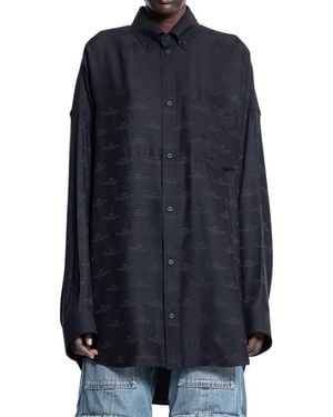 Balenciaga Shirts - Blue