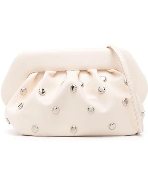 THEMOIRÈ Bios Beads Clutch Bag - Natural