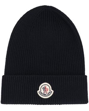 Moncler Cotton Hat - Blue