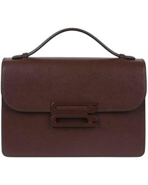 Victoria Beckham Shoulder Bags - Brown