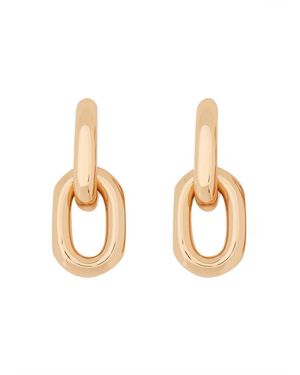 Rabanne Earrings "Link" Xl - White