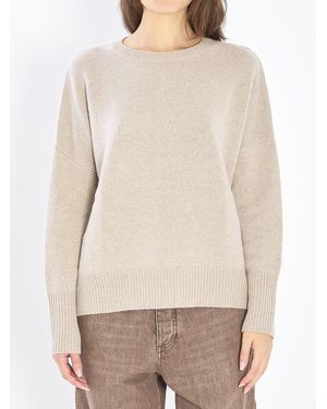 Lisa Yang Mila Crew-neck Jumper - Natural