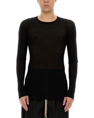 Rick Owens Slim Fit T-Shirt - Black