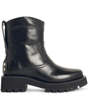 Ganni Synthetic Boots - Blue