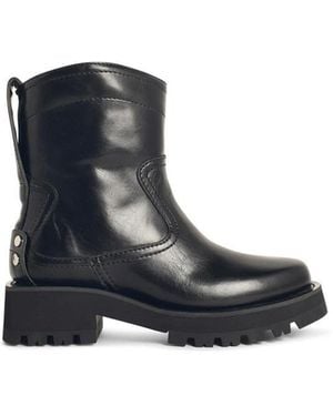 Ganni Synthetic Boots - Blue