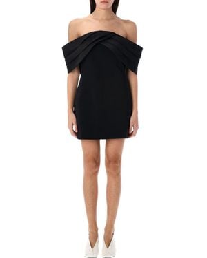Anine Bing Fleur Mini Dress - Black