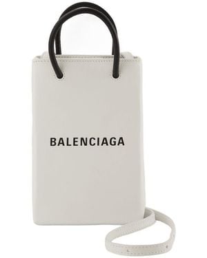 Balenciaga Phone Holder - White