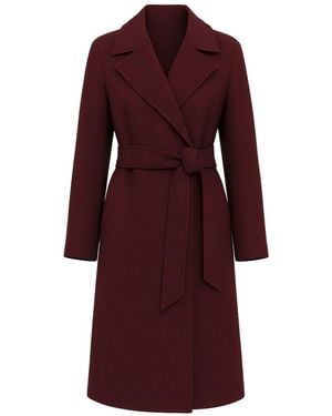 Max Mara Studio Dravenna Coat - Red