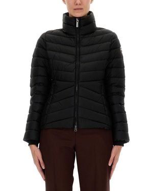 Colmar Down Jacket With Knitted Cuffs - Black