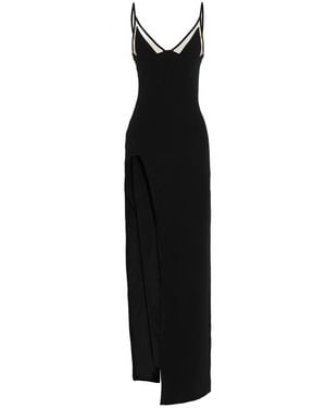 David Koma 'Open Leg Cami' Dress - Black