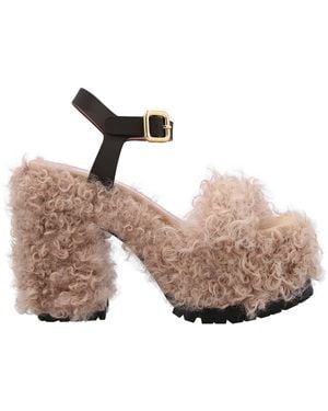 HAUS OF HONEY 'kalgan' Sandals - Pink