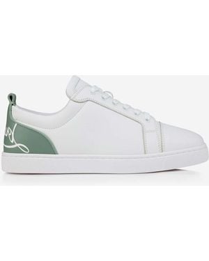 Christian Louboutin Fun Louis Junior Sneakers - White