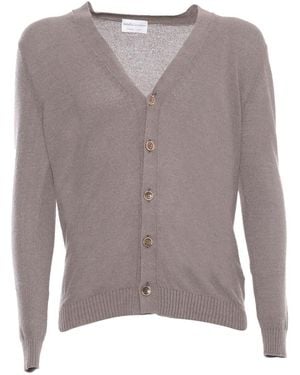 Sette Fili Cashmere Cardigan - Grey