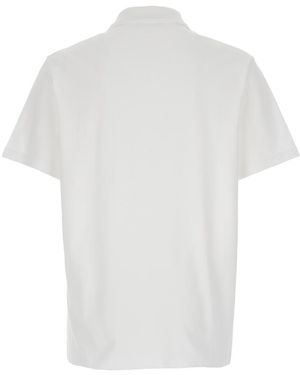 A.P.C. Carter Logo Polo in Black for Men | Lyst UK