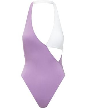 ALESSANDRO VIGILANTE Bicolour Costume - Purple