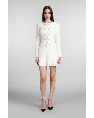 Self-Portrait Dress - White