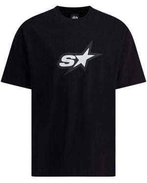 Stussy Cotton T-Shirt - Black