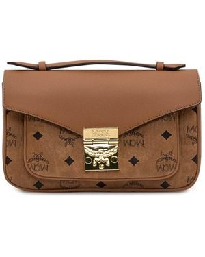 MCM Tracy Vi Crossbody - Brown