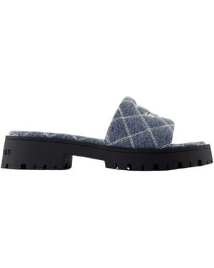 Marc Jacobs The Lug Sole Sandals - Blue