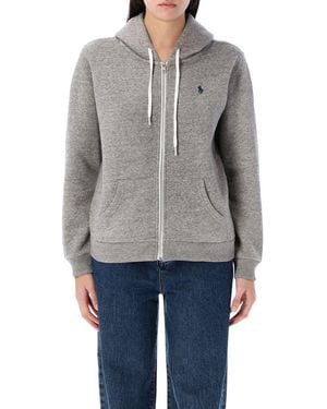 Polo Ralph Lauren Full-Zip Hoodie - Grey
