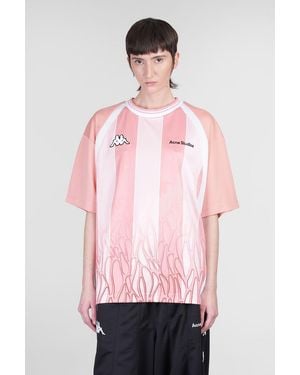 Acne Studios X Kappa T-Shirt - Pink