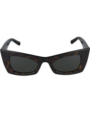 Saint Laurent Oversized Acetate Sunglasses - Black