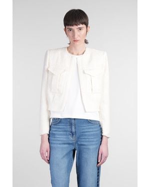 【送料&関税込】IRO Siname Casual Jacket In Black Polyester IRO Siname Casual Jacket in Black | Lyst