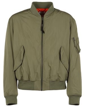 Aspesi Nylon Bomber Jacket - Green