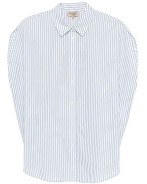 Woolrich Striped Cotton Shirt - White