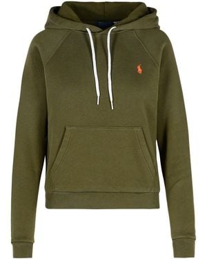 Polo Ralph Lauren Cotton Blend Sweatshirt - Green
