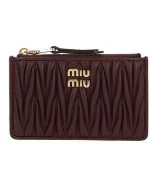 Miu Miu Wallets - Purple