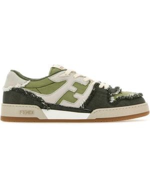 Fendi ‘ Match’ Trainers - Green