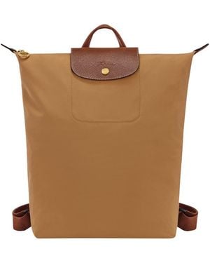 Longchamp Zaino M Le Pliage Original - Brown