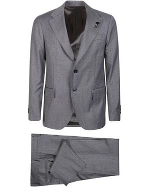Lardini Wool Cashmere Suit - Gray