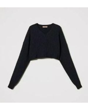 Twin Set Jumpers - Black