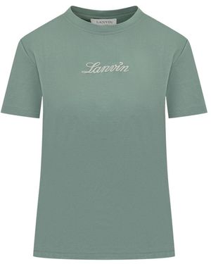 Lanvin T-Shirts And Polos - Green