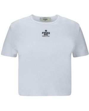 Fendi T-Shirts - White