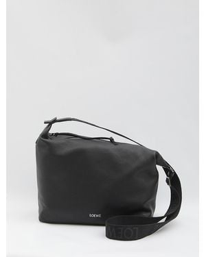Loewe Cubi Crossbody Bag - Black