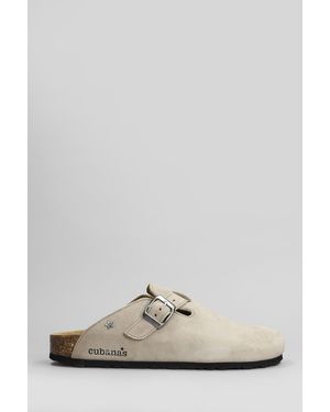 Cubanas Maria Slipper-Mule - White