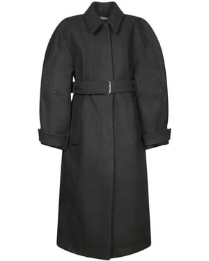 Black Jacquemus Coats for Women | Lyst