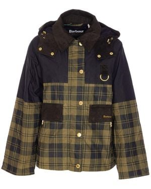 Barbour Checked Jacket - Black
