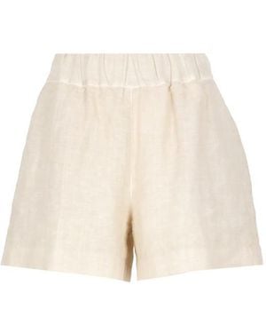 120% Lino Shorts - White