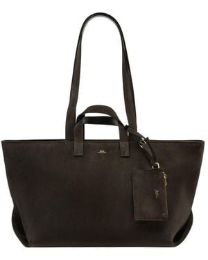 A.P.C. Le Drummer Shopper Bag - Black