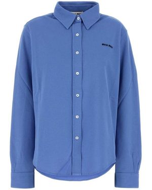 Miu Miu Shirts - Blue