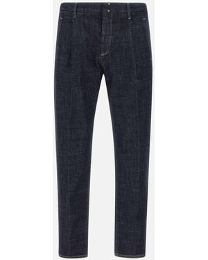 Incotex Tailored Stretch Denim Jeans - Blue